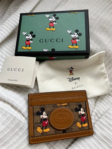 gucci wallet disney|gucci mickey mouse wallet.